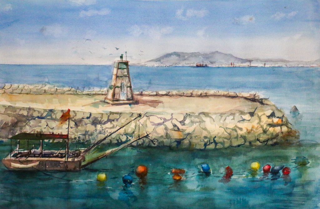 El Candado, cuadro de Alicia Prado