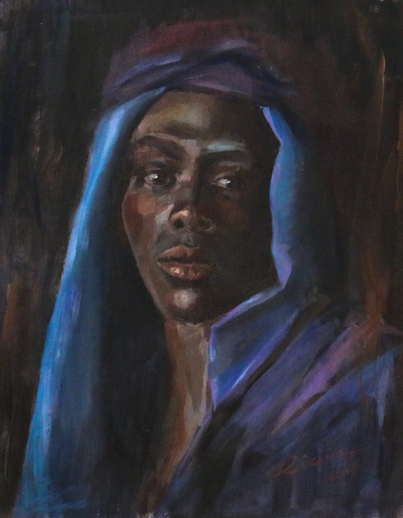 Bereber, cuadro de Alicia Prado