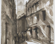 En las calles de Málaga