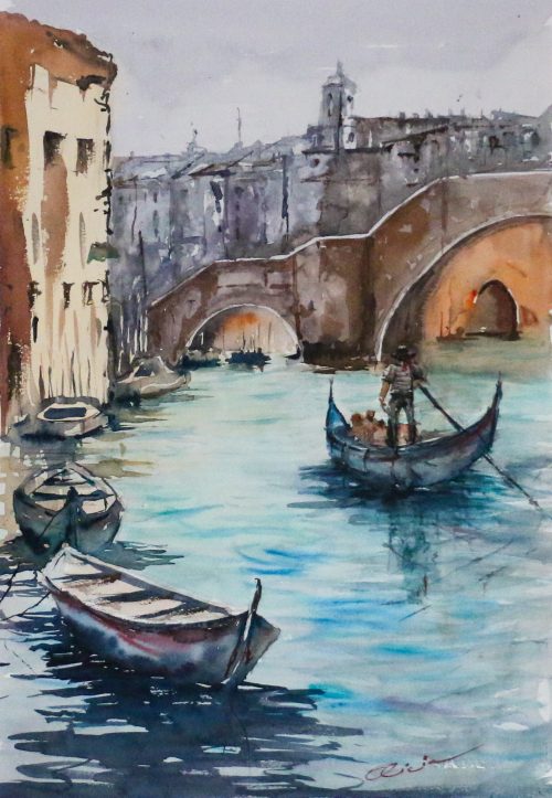 Venecia, cuadro de Alicia Prado